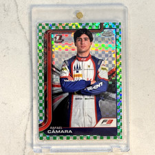 2025 Topps Chrome F1 #47 Rafael Camara 1st Green Checker Flag Refractor /99