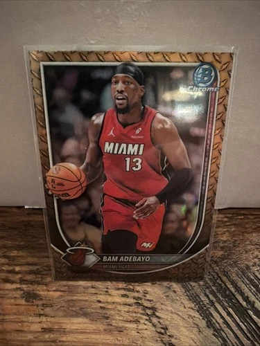 2025-26 Bowman - Chrome Bam Adebayo #BCV-89 Reptilian Refractor /100