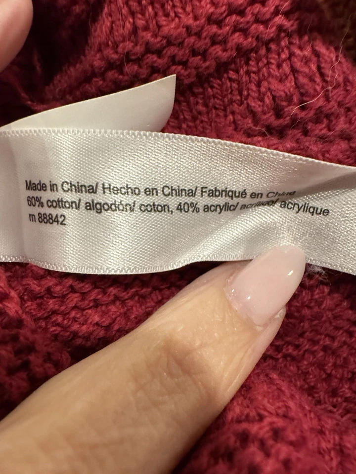 Eloquii Women's Crochet Sweater Dress Colorful Patterned, Plus Size 14/16 - Image 4 of 4