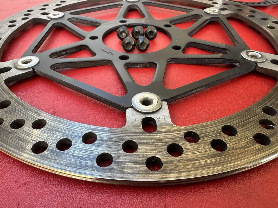 2015 - 2017 Ducati Multistrada 1200 S OEM Brembo front brake disc rotor Straight - Image 3 of 4