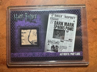 Harry Potter Requisitenkarte P1 - Daily Prophet - Heiligtümer des Todes Teil 1