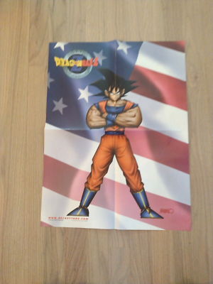 Beckett Collector Dragonball Z GOKU Poster Jeff Amano 21