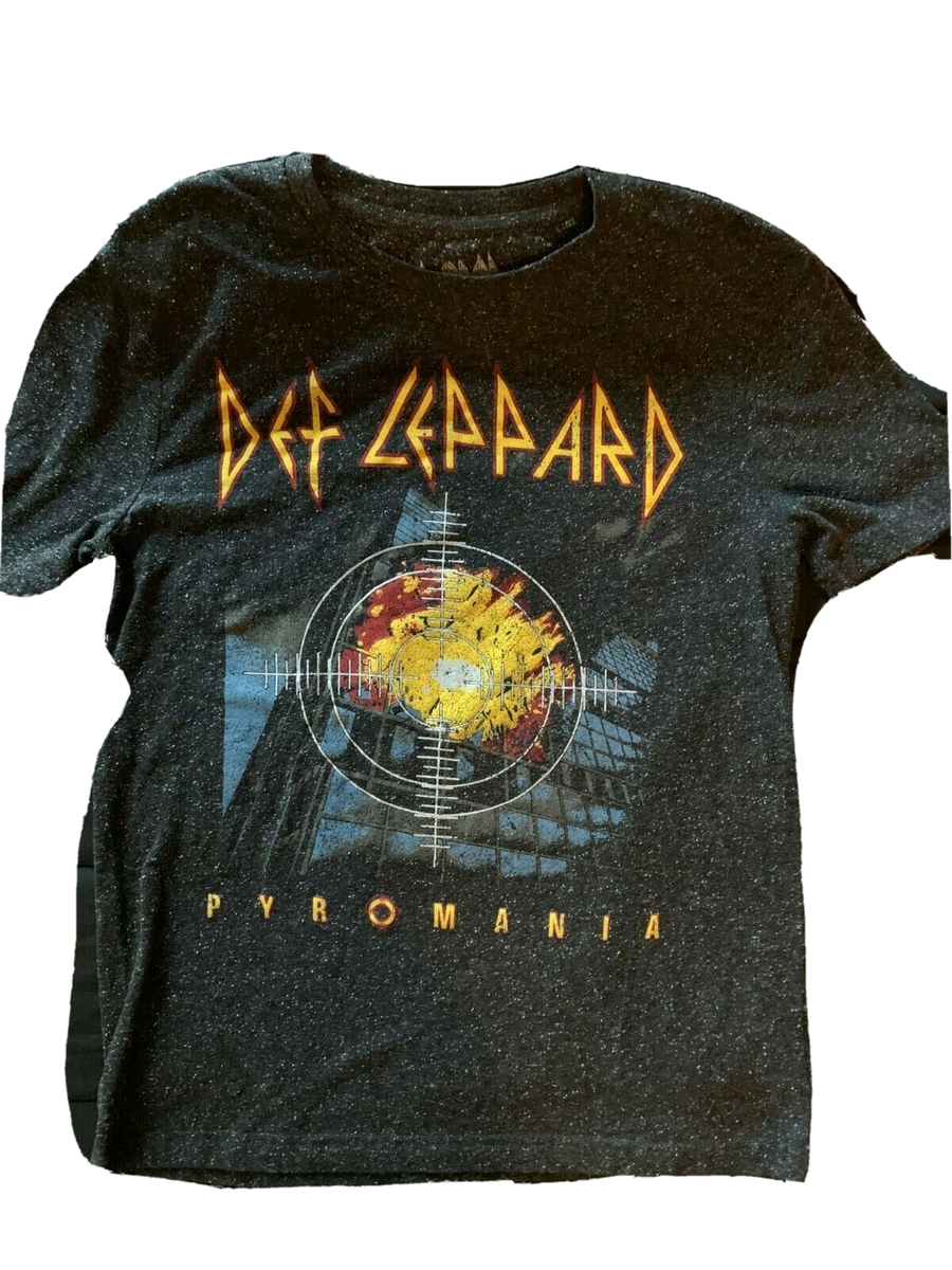 DEFLEPPARD Pyromania パイロマニア Tシャツ ロックTシャツ Def Leppard デフレパード Pyromania パイロ