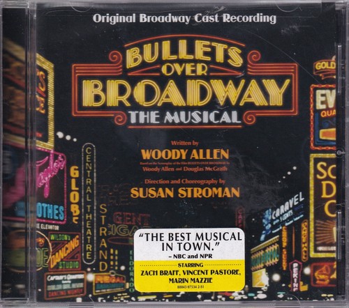 CD: BULLETS OVER BROADWAY: The Musical (Original Broadway Cast Recording) (NEW) - Imagen 1 de 2