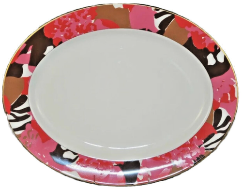 LENOX Kate Spade Laurel Canyon grande piatto da portata ovale 16 pollici nuovo - Foto 3 di 5