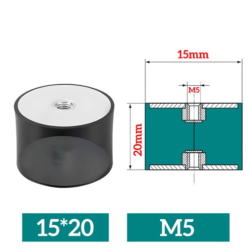Rubber Mounts Anti Vibration Female to Female Damper M4 M6 M8 M10 M12 M16 / C - Picture 9 of 62