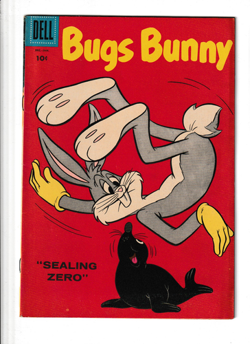 Vintage Dell Comic Book Bugs Bunny No. 58 Dec- Jan 1958