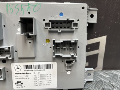 OEM 2015-2016 Mercedes W222 S600 S550 S63 Rear Trunk Relay SAM Module 2229004005 - Picture 3 of 5