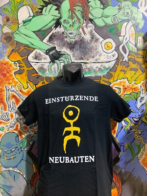 Einsturzende Neubauten ''Logo'' Shirt Nick Cave Industrial Ministry KMFDM 