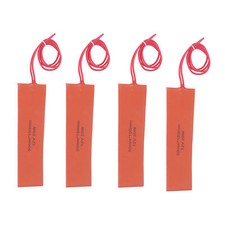 4x Almohadilla térmica de goma de silicona Alfombra térmica flexible Manta térmica de goma