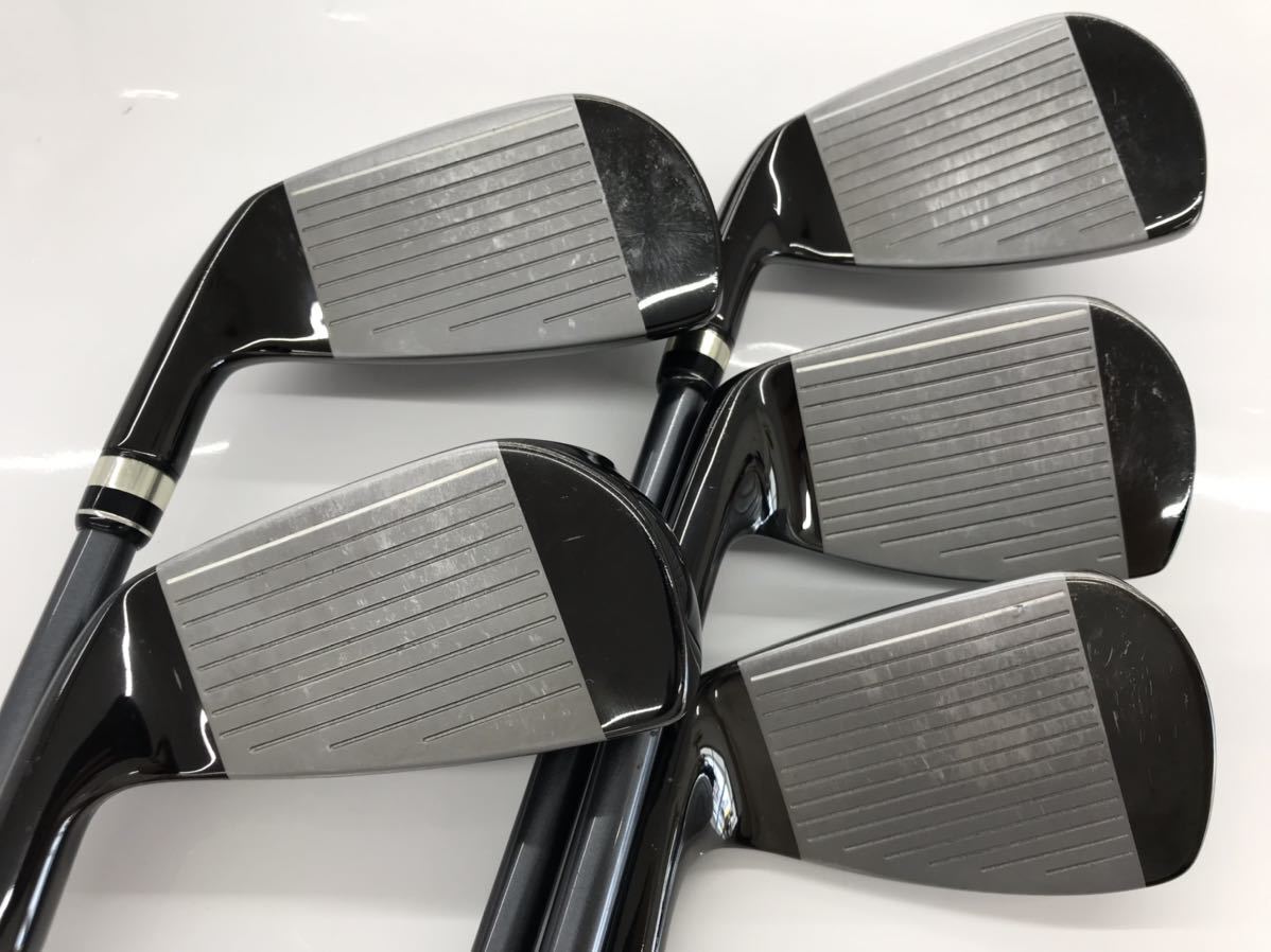 Golf Iron Set PRGR egg 2011 Original Carbon M-40 5pcs 6-P Golf Iron Set PRGR egg 2011 Original Carbon M-40 5pcs 6-P