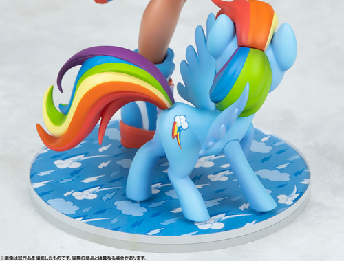 Kotobukiya MY LITTLE PONY BISHOUJO Rainbow Dash 1/7 from JAPAN - Picture 10 of 13