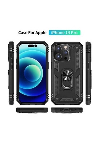 Fonetek Heavy Duty Shockproof Ring Stand Case for Apple iPhone 14 Pro - Picture 2 of 6