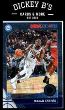 2019-20 Hoops Premium Stock #252 Marial Shayok Philadelphia 76ers RC