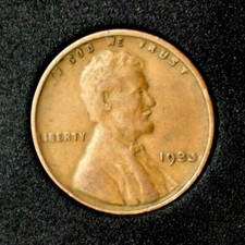 1933 Lincoln Wheat Cent~VF~Very Fine~Combined Shipping~!