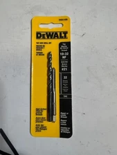 DeWalt DWA1406 10"-32 NF Tap Set with #21 Drill Bit  FAST FREE SHIPPING