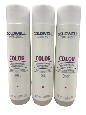 Goldwell Dualsenses Color Brilliance Shampoo  10.1oz   Pack of 3