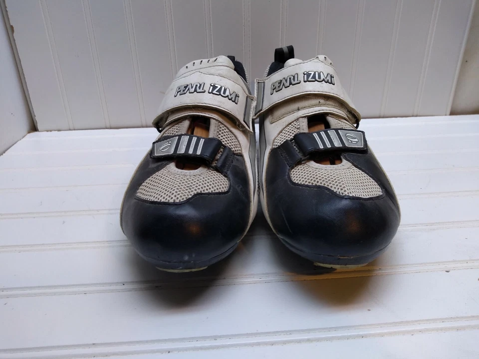 Pearl Izumi Tri Fly III белый синтетический дороги триатлона Велоспорт Мужская обувь 12,5 М 47 - Изображение 3 из 4