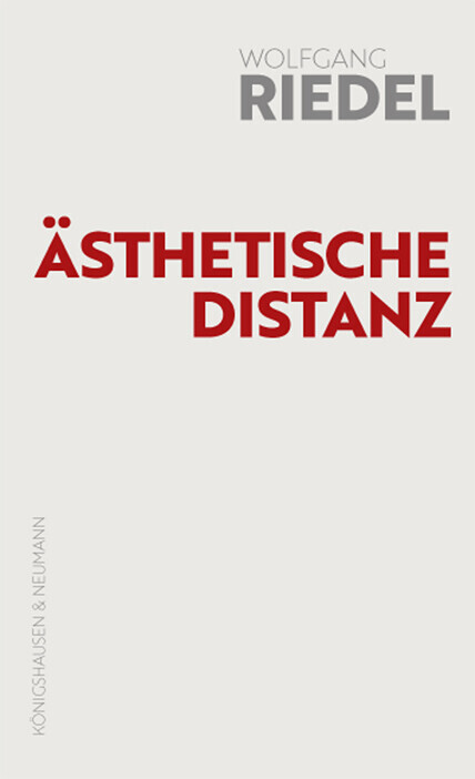 Thumbnail - Ästhetische Distanz | Wolfgang Riedel | Deutsch