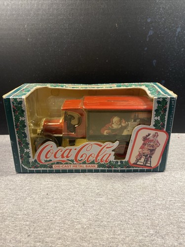 1993 Ertl 1925 Kenworth Truck Coca Cola 1:43 scale coin bank
