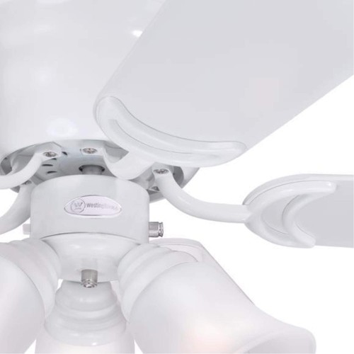 Westinghouse 7231400 CONTEMPRA TRIO Indoor Ceiling Fan with Light, 42 Inch, - Picture 2 of 5