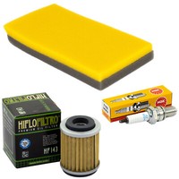 Set Luftfilter ÖLfilter ZüNdkerze Wartung FüR Yamaha Sr 125 10F SR125 1989-2002