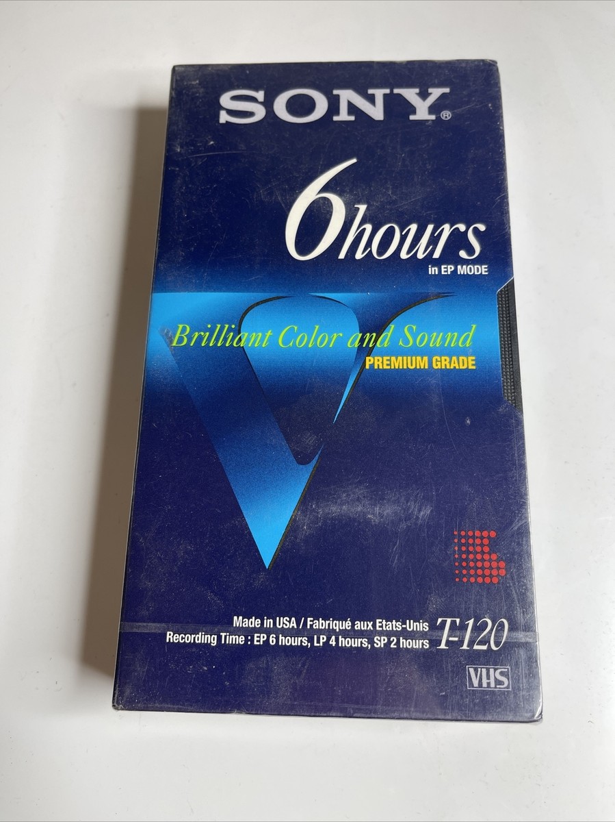 T AND T　Vol.3　VHS Amazon.com: SONY 3T120VR 6hrs. EP T-120 VHS Tapes (3-Pack