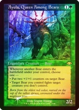 MTG Ayula, Queen Among Bears (Retro Frame) (Foil Etched) | Modern Horizons NM