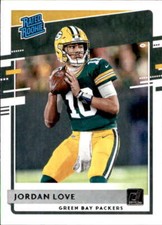 2020 Donruss #304 Jordan Love RC Rookie Green Bay Packers Football Card ID:35194