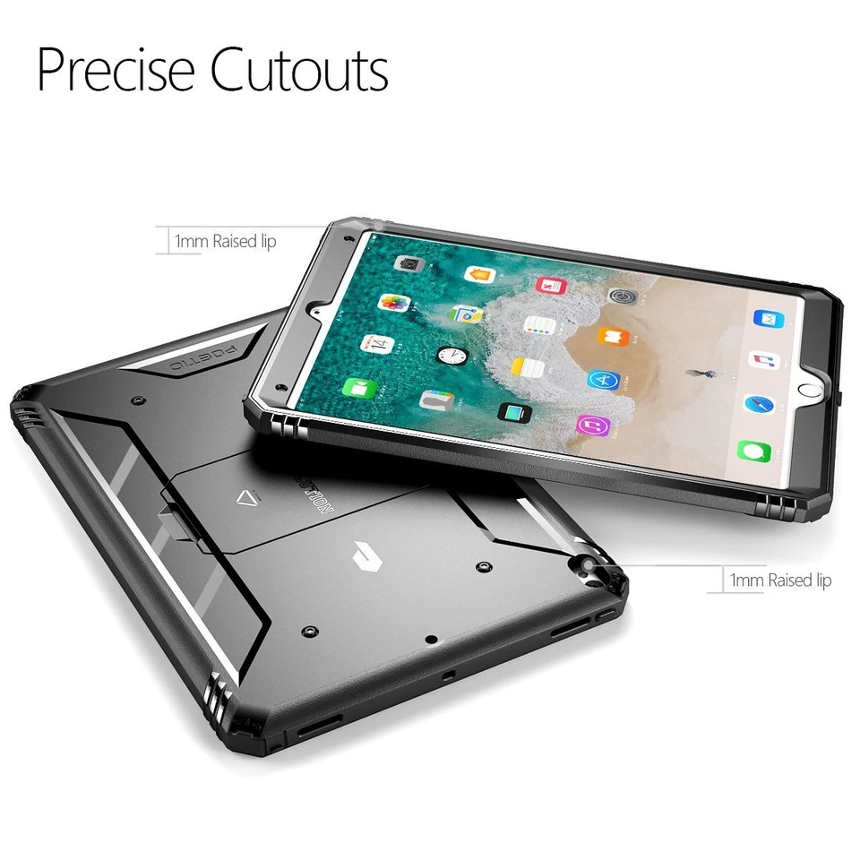 Kickstand Tablet Case For iPad Pro 10.5 / 9.7 / Pro 12.9 Dual Layer Cover - Image 4 of 4