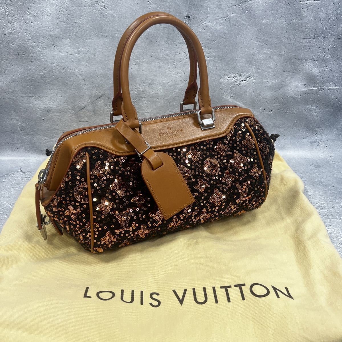 lv sequin bag