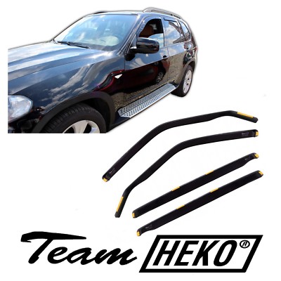 Windabweiser HEKO Passend Für Bmw X5 E70 2007-2013 5-Türer 4-Tlg