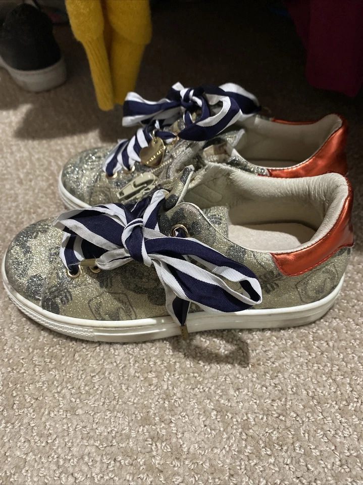 MonnaLisa Girls Shoes Made in Italy  , EU 28,US 11 - Image 2 of 4