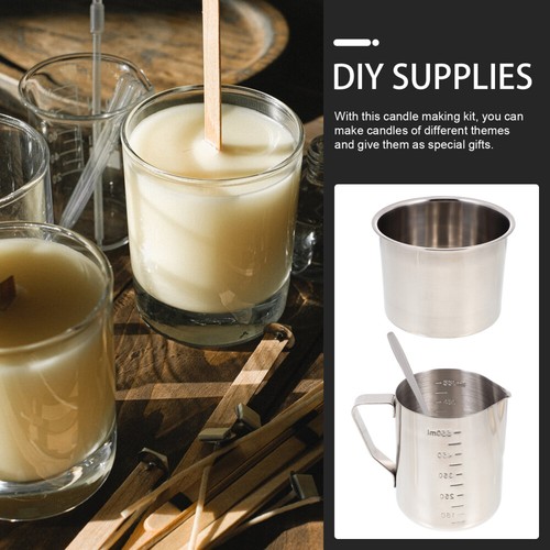 3 Sets Aromatherapy Candle Material Diy Candles Making Kit Melting - Picture 4 of 12