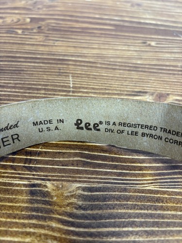 Vintage Kids Lee Leather Belt Nintendo Super Mario Bros 20-22 Made In USA - Picture 7 of 9