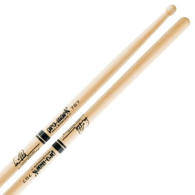 Promark Hickory 707 Simon Phillips Wood Tip Drumsticks TX707W