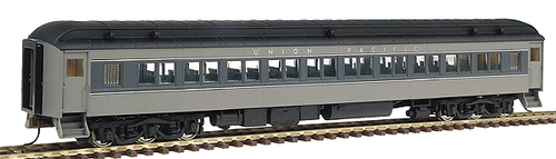 UNION PACIFIC "HEAVYWEIGHT" PAIR WINDOW COACH CAR- HO Scale-INTERIOR NEW OOP - Picture 2 of 10