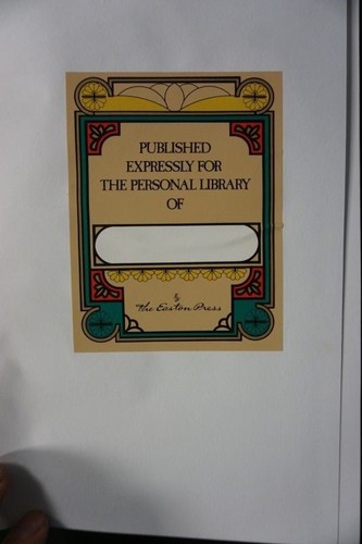 NEW: EASTON PRESS COLLECTORS, HERMAN MELVILLE MOBY DICK Ist EDITION 1st PRINTING - Imagen 11 de 11