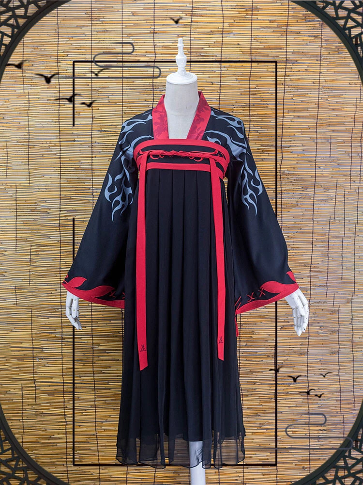 MDZS Cosplay Costume Grandmaster Wuxian WangJi Skirt Summer Clothing Clothes