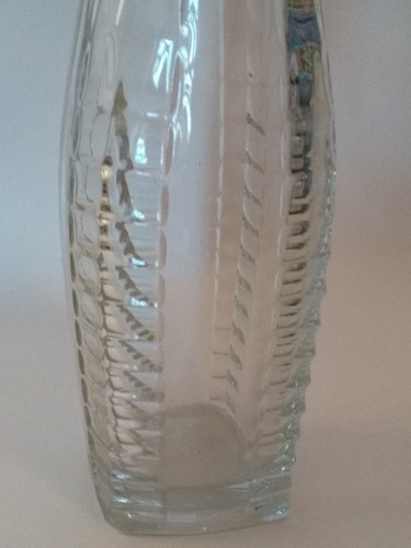 Große edle Vase 34cm x 10cm außergewöhnliche Form von jeder Seite - Picture 8 of 10