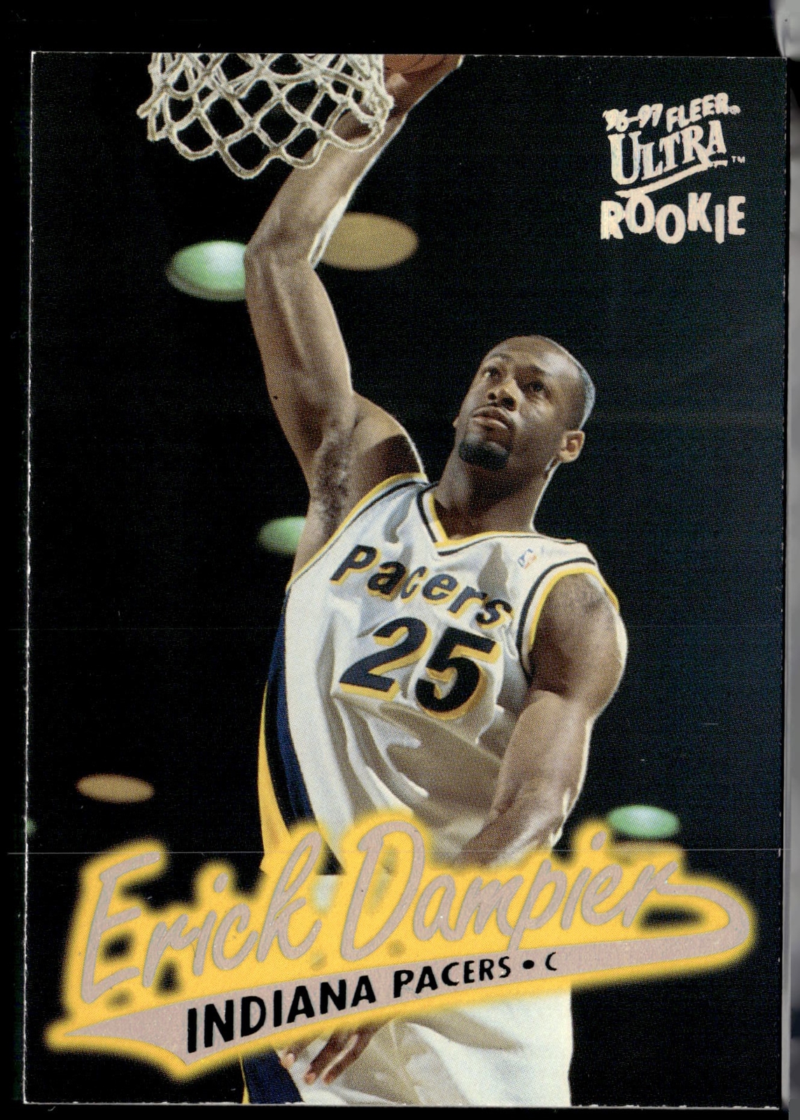 1996-97 Fleer Ultra #43 Erick Dampier Rookie Indiana Pacers
