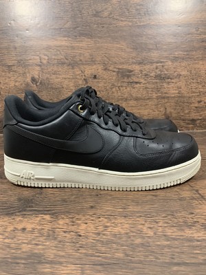 Nike Air Force 1 Low Premium Men's Black Sz 13 Used | eBay