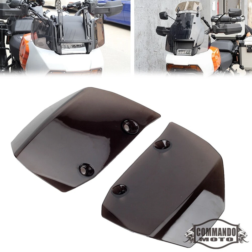 Parabrisas ensanchado lateral humo motocicleta para Harley Pan America 1250/S 2021-up - Imagen 2 de 4