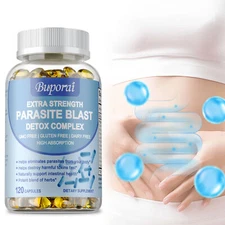 Parasite Blast Detox Complex 1485mg - Gut and Colon Support, Digestive Health