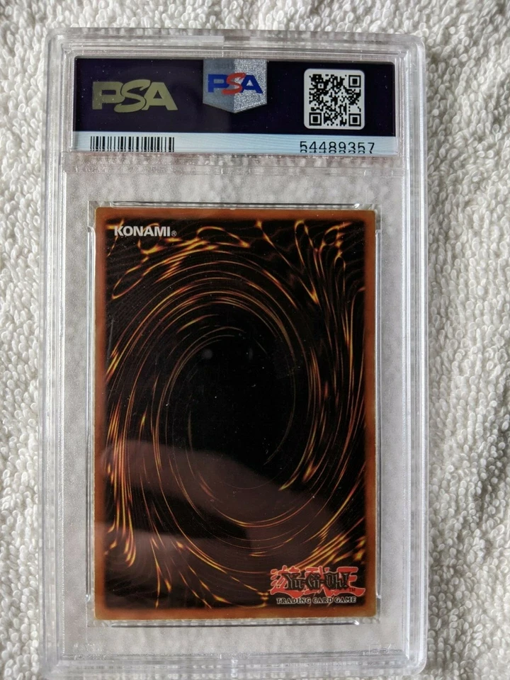 Starter Deck Kaiba SDK-001 Blue Eyes White Dragon 1st edition PSA 5 - Image 2 of 2