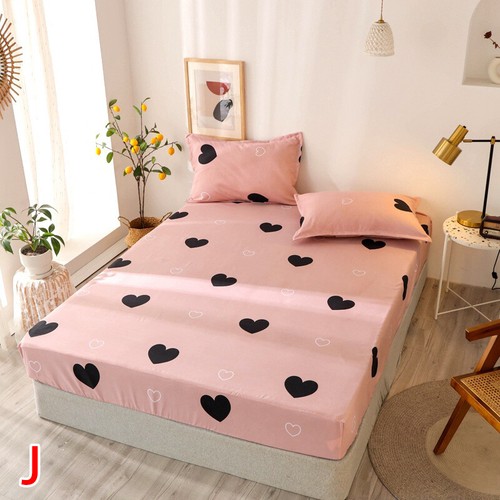 30cm Deep Fitted Sheet Single Double Super King Bed Size Printed Mattress Covers - Picture 34 of 75