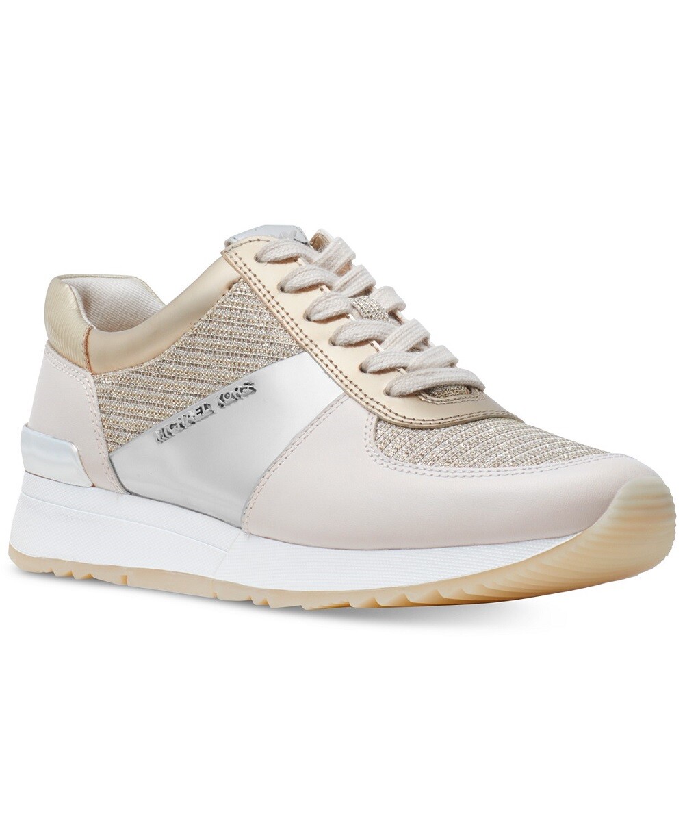 michael kors glitter tennis shoes