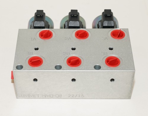 SUMMIT HM3-08-RSBC HYDRAULIC MULTIPLIER KIT 3 CIRCUIT W COUPLERS & SWITCH BOX - Picture 18 of 23