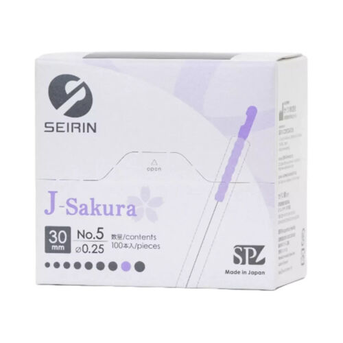 SEIRIN Acupuncture J-Sakura (JSP type) Length of 30mm 100 pieces needles Various - Picture 12 of 12