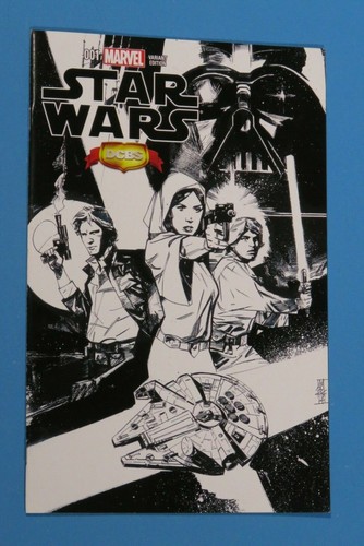 Star Wars #1 2015 DCBS Exclusive Alex Maleev Sketch Variant Cover NM - Picture 2 of 11